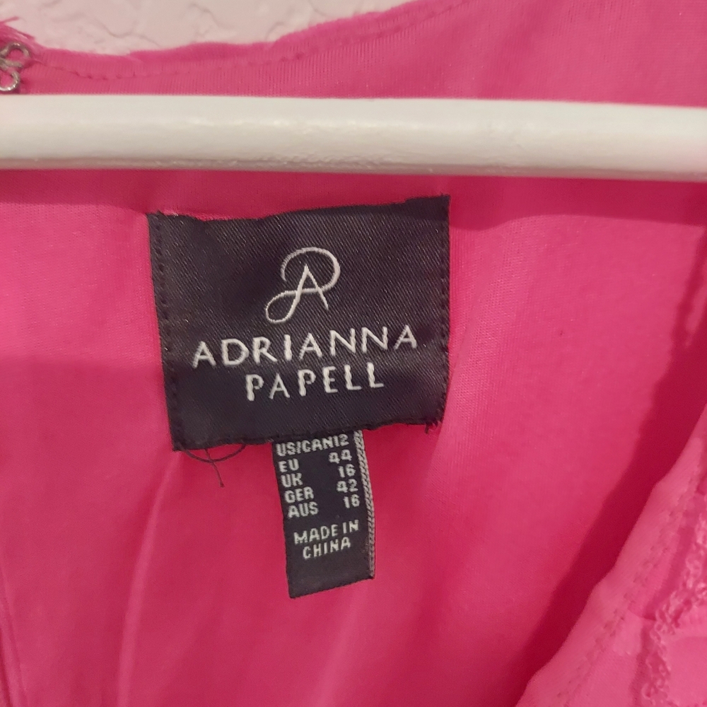 Adrianna Papell Pink Dress